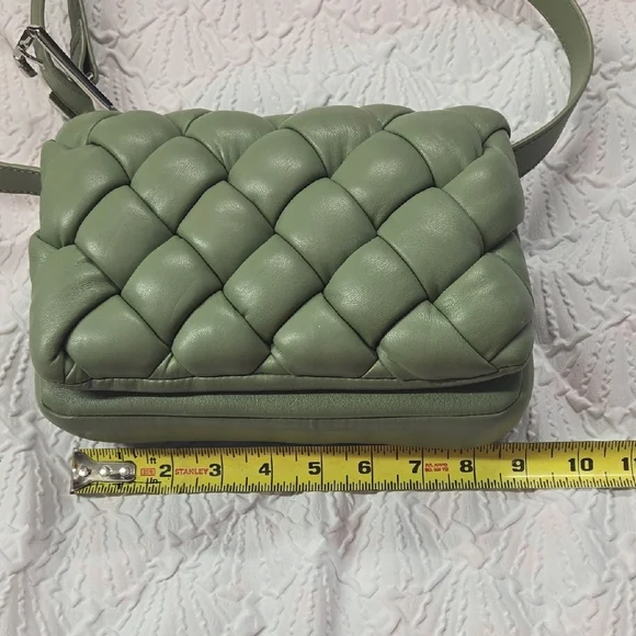 JW PEI Olive Green Maze Crossbody Bag - Picture 6 of 10